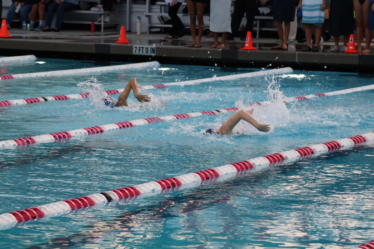 MHS hosts first home swim meet